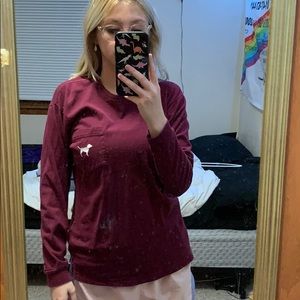 PINK Long Sleeve Tee Shirt